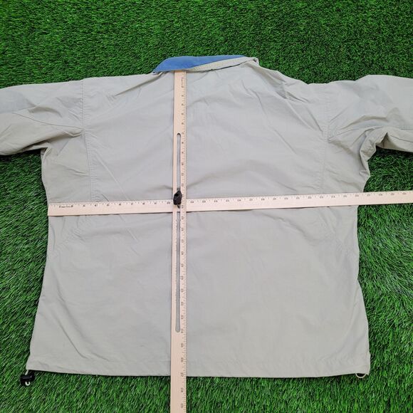 Vintage Colombia Windbreaker Jacket Large 26x27 Oversized - Picture 5 of 16